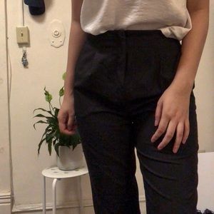 Tapered ankle pants